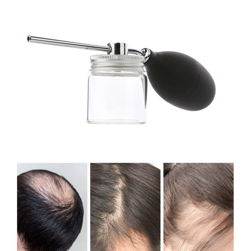 Hair Care Products - زجاجة رش بودرة الحلاقة القابلة لإعادة