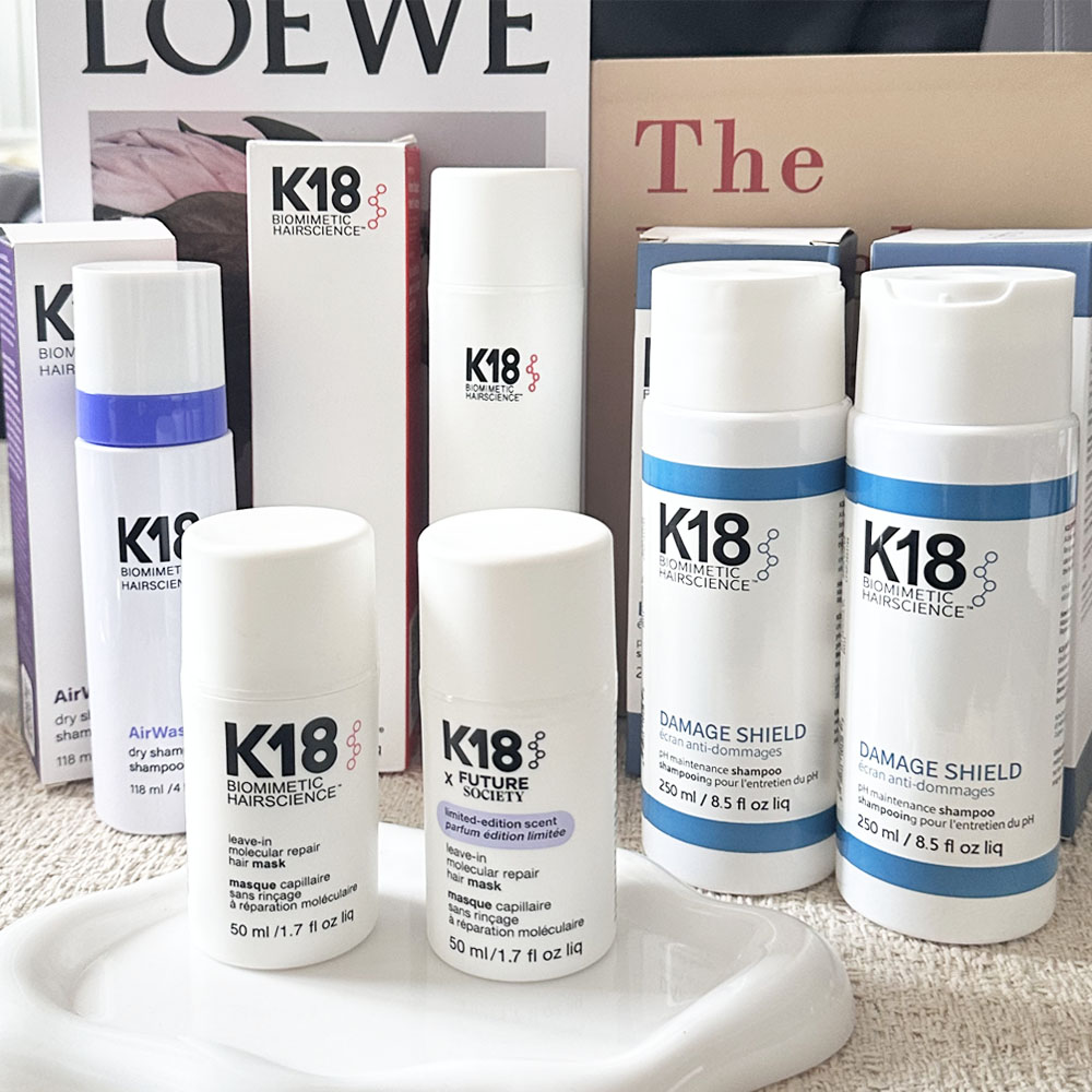 منتجات K18 للعناية بالشعر: شام - مراجعة Hair Care K18 وسعره