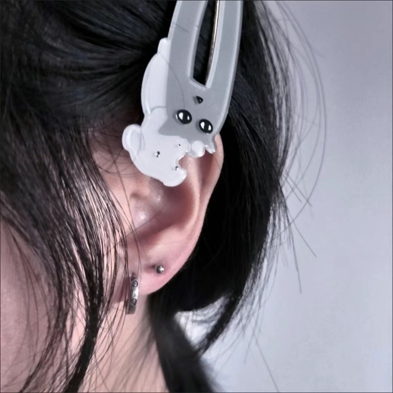 مشبك شعر كوري لطيف على شكل جان - مراجعة Hair Care Korean Products وسعره
